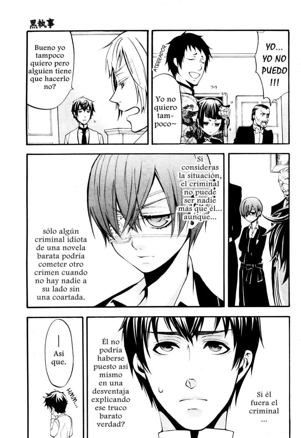 Black Butler capítulo 40, página 23
