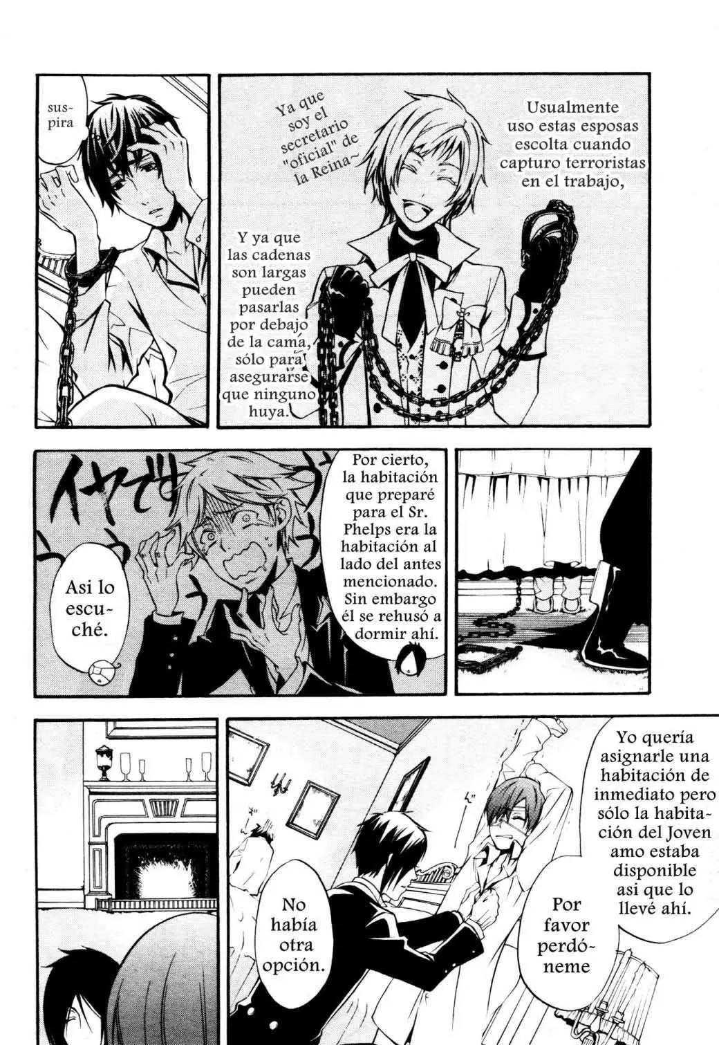 Black Butler capítulo 40, página 26