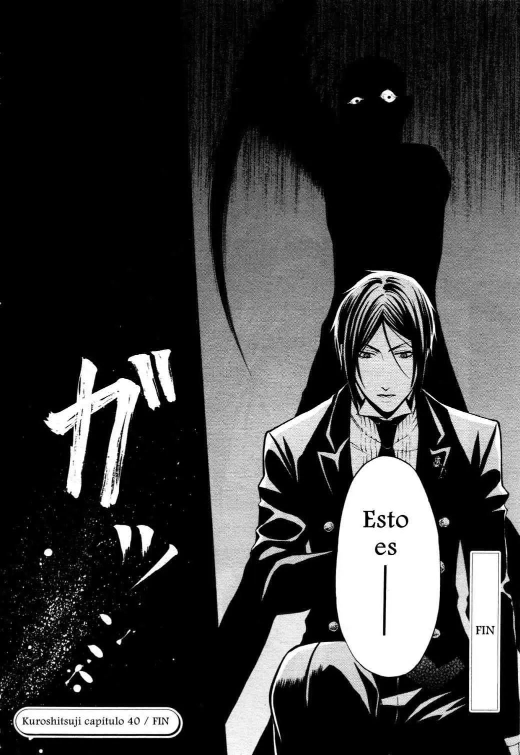Black Butler capítulo 40, página 36