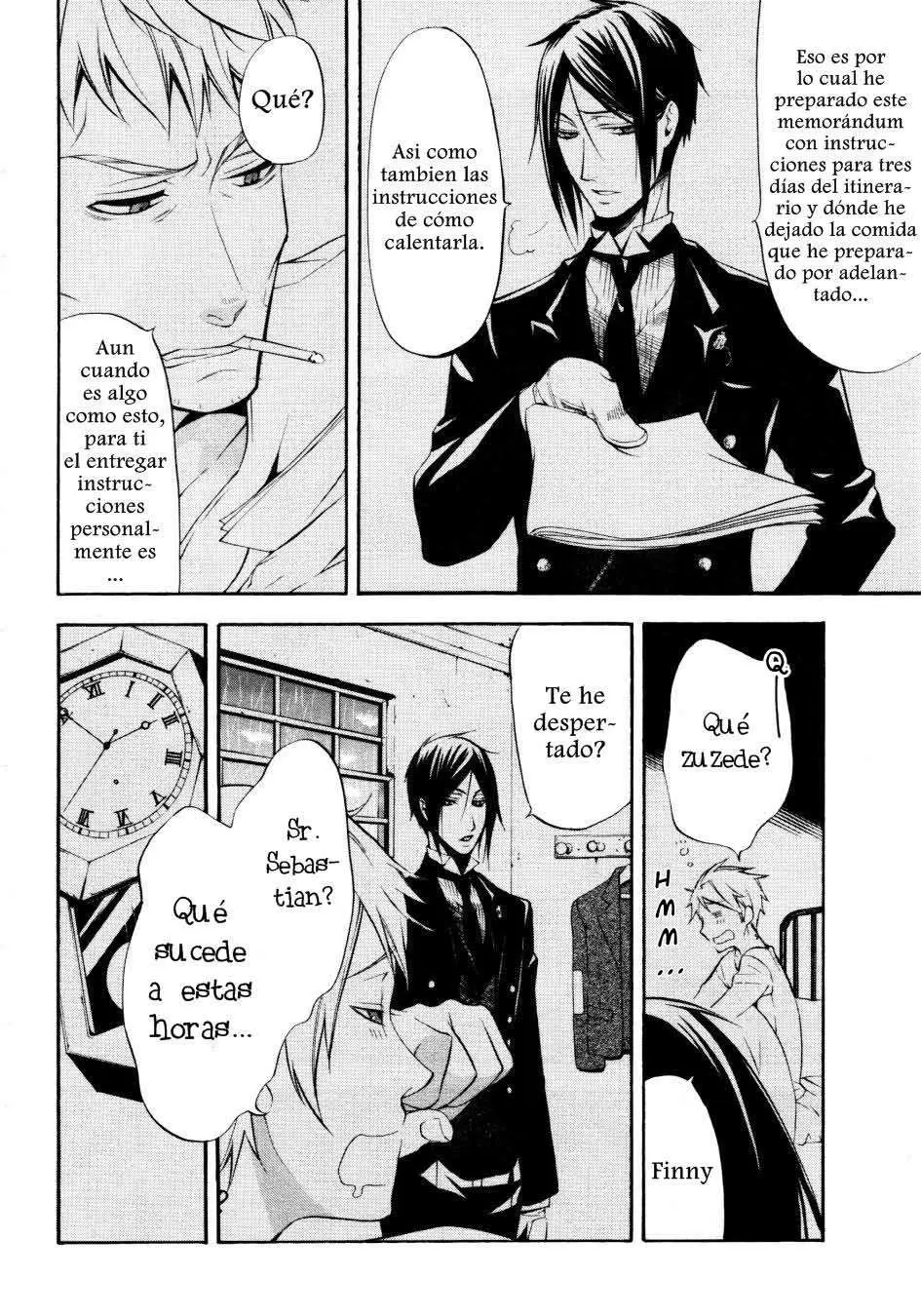 Black Butler capítulo 41, página 6