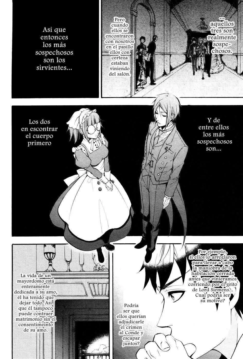 Black Butler capítulo 41, página 20