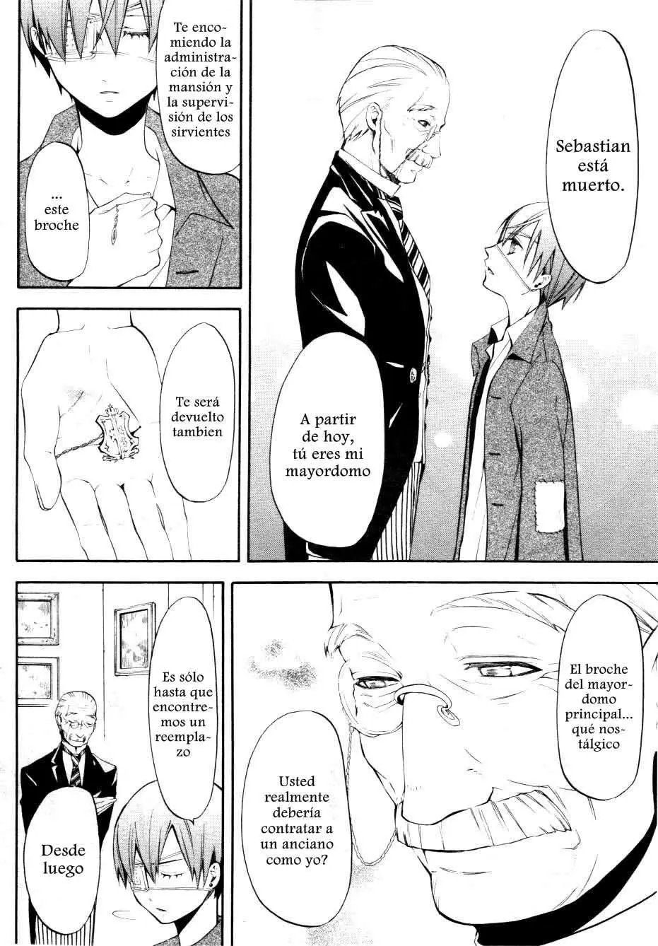 Black Butler capítulo 42, página 14