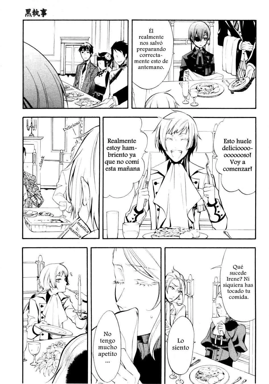 Black Butler capítulo 42, página 19