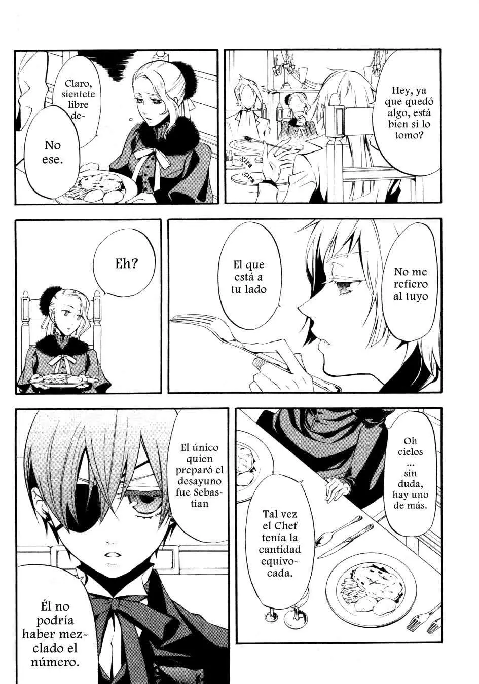 Black Butler capítulo 42, página 20
