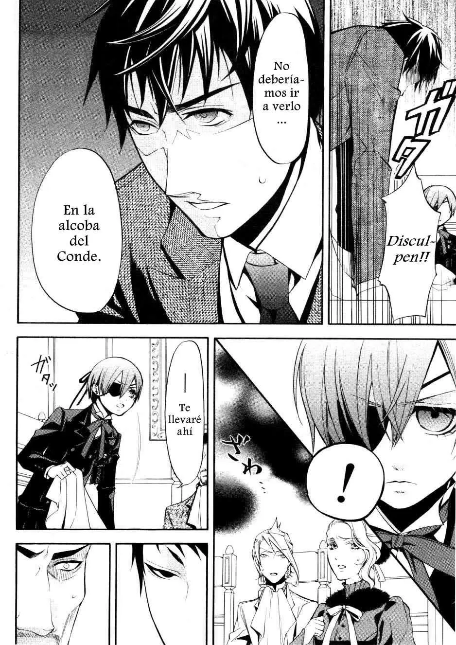 Black Butler capítulo 42, página 22