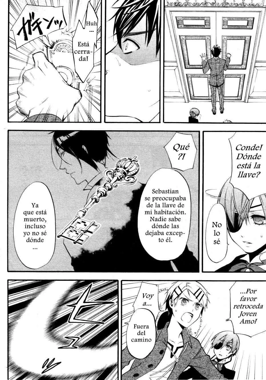 Black Butler capítulo 42, página 24