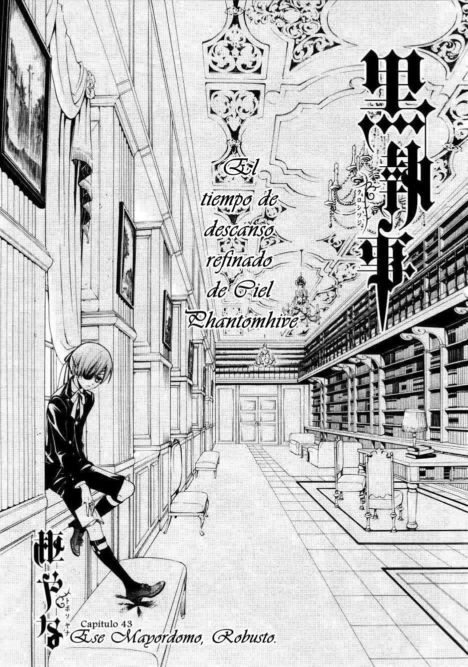 Black Butler capítulo 43, página 4