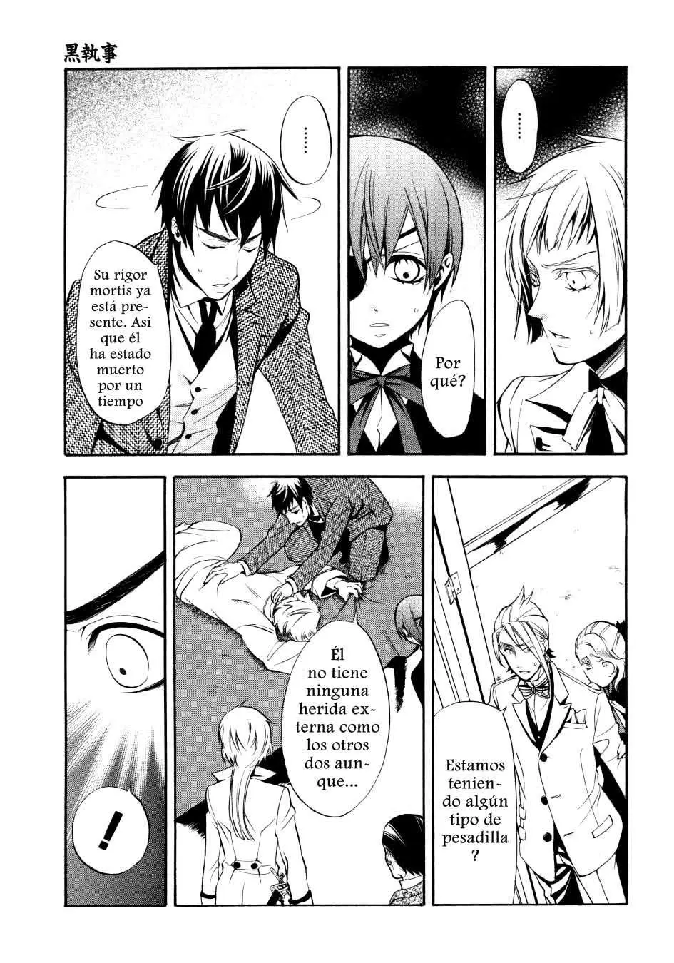 Black Butler capítulo 43, página 6