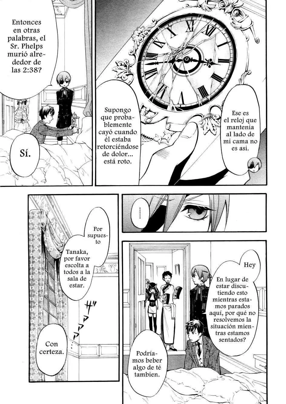 Black Butler capítulo 43, página 10