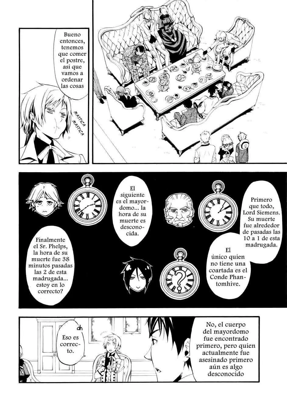 Black Butler capítulo 43, página 11