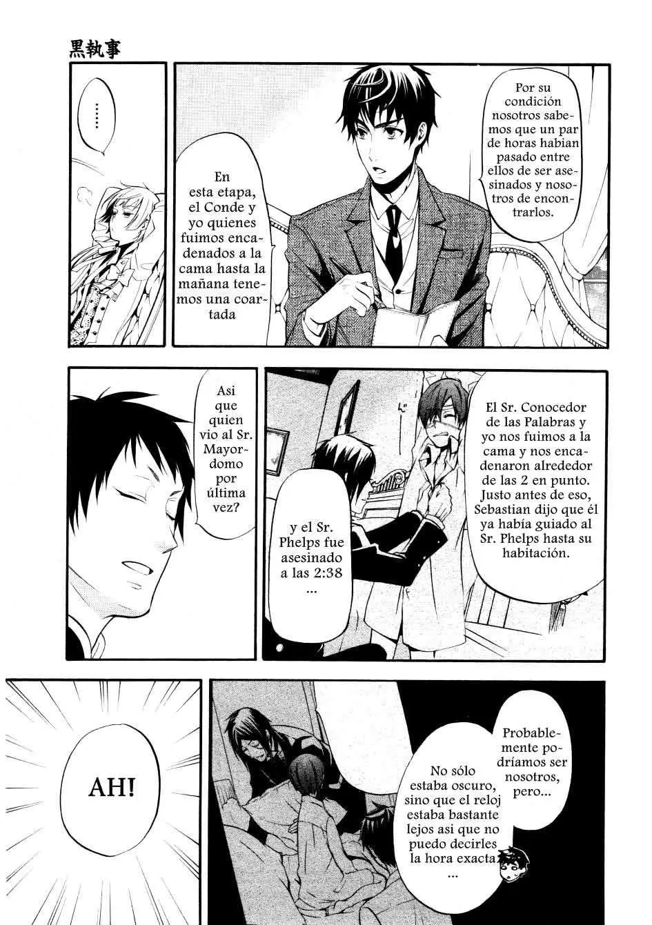 Black Butler capítulo 43, página 12