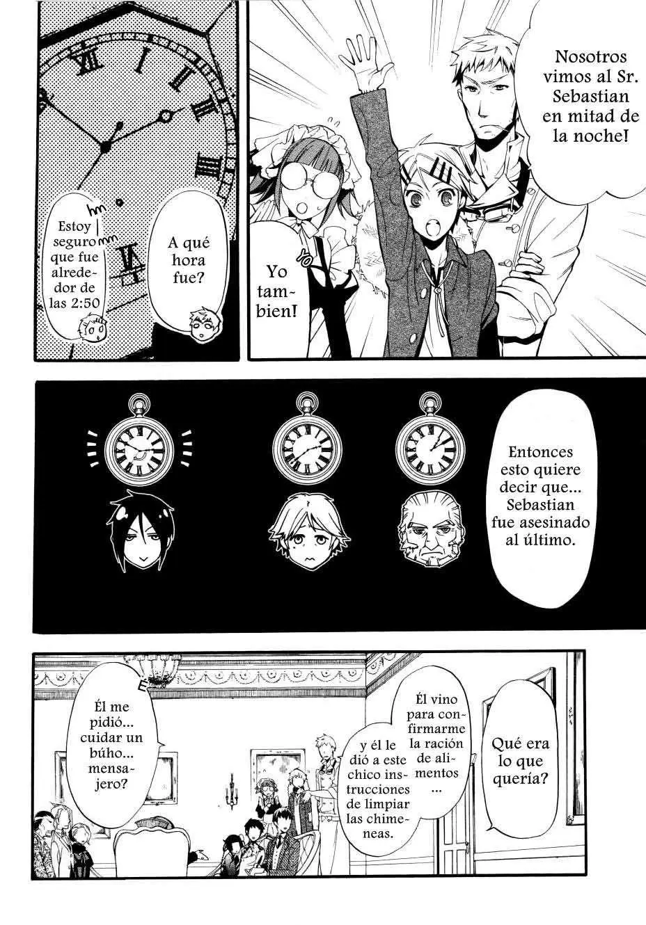 Black Butler capítulo 43, página 13