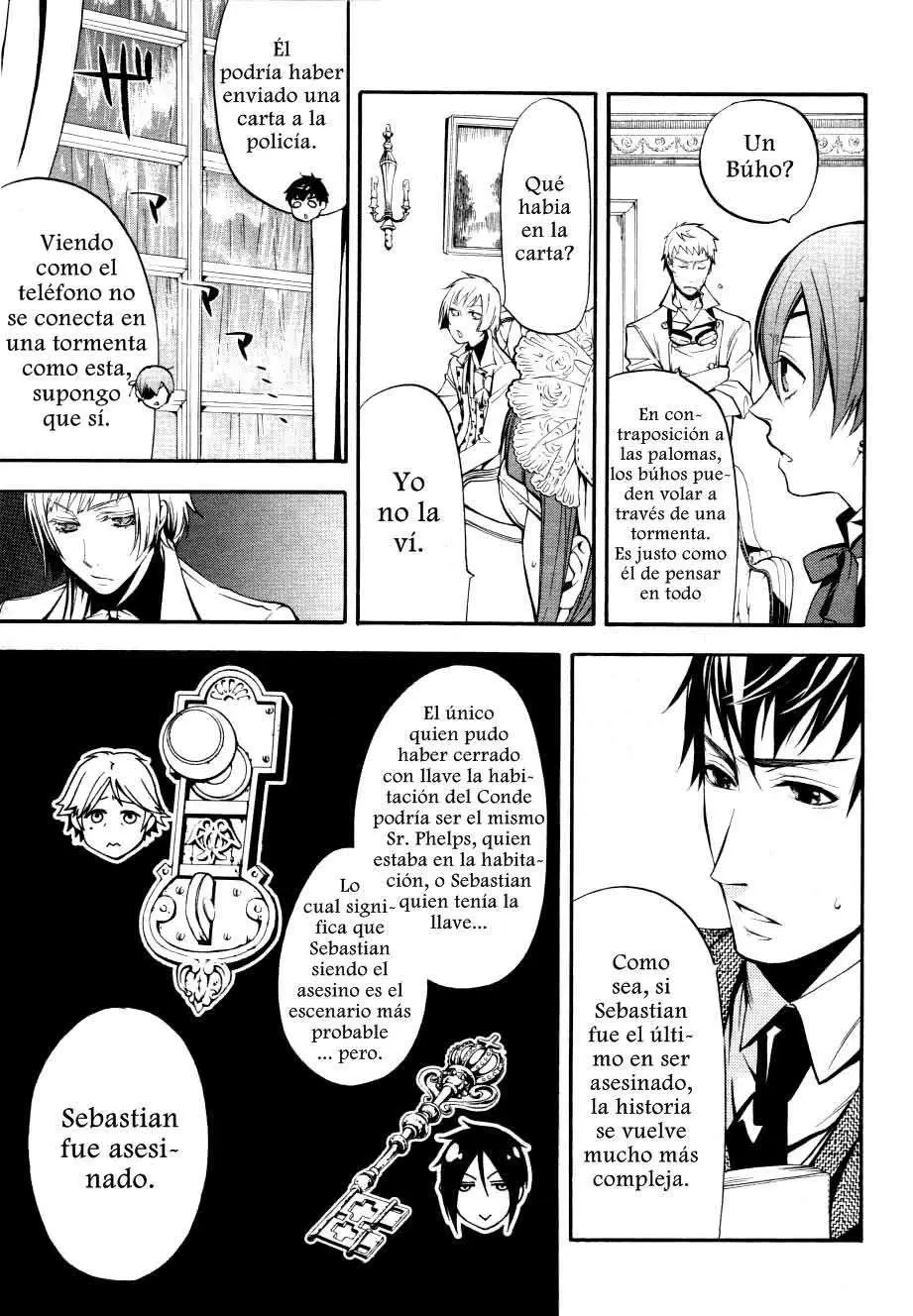 Black Butler capítulo 43, página 14
