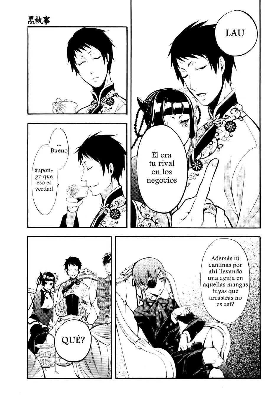 Black Butler capítulo 43, página 16