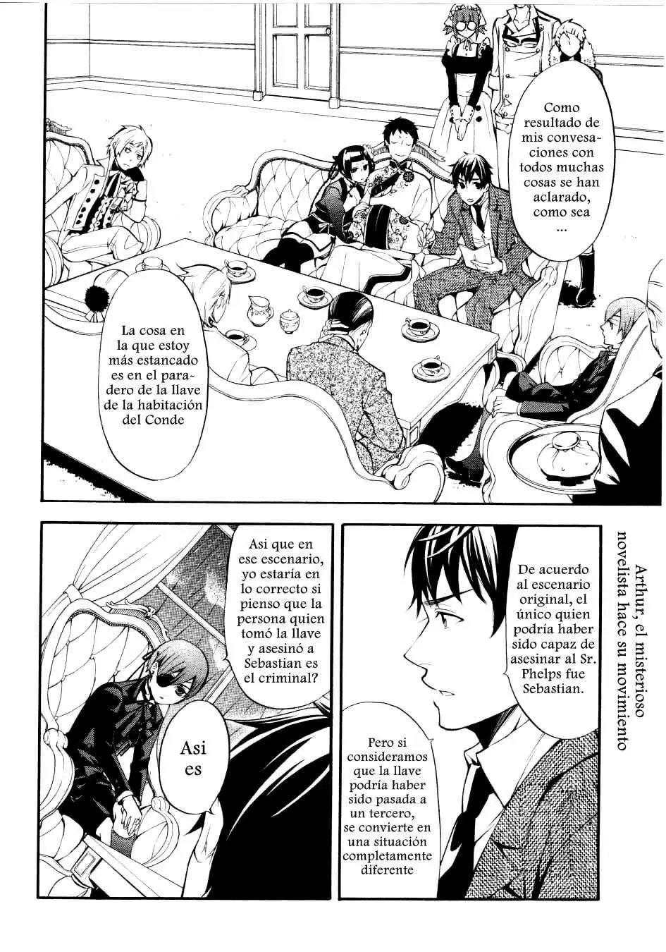 Black Butler capítulo 44, página 4