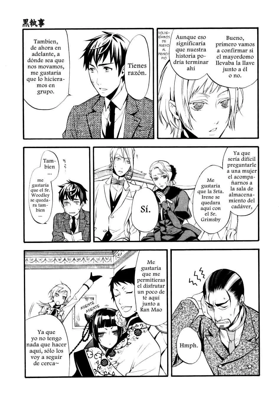 Black Butler capítulo 44, página 5