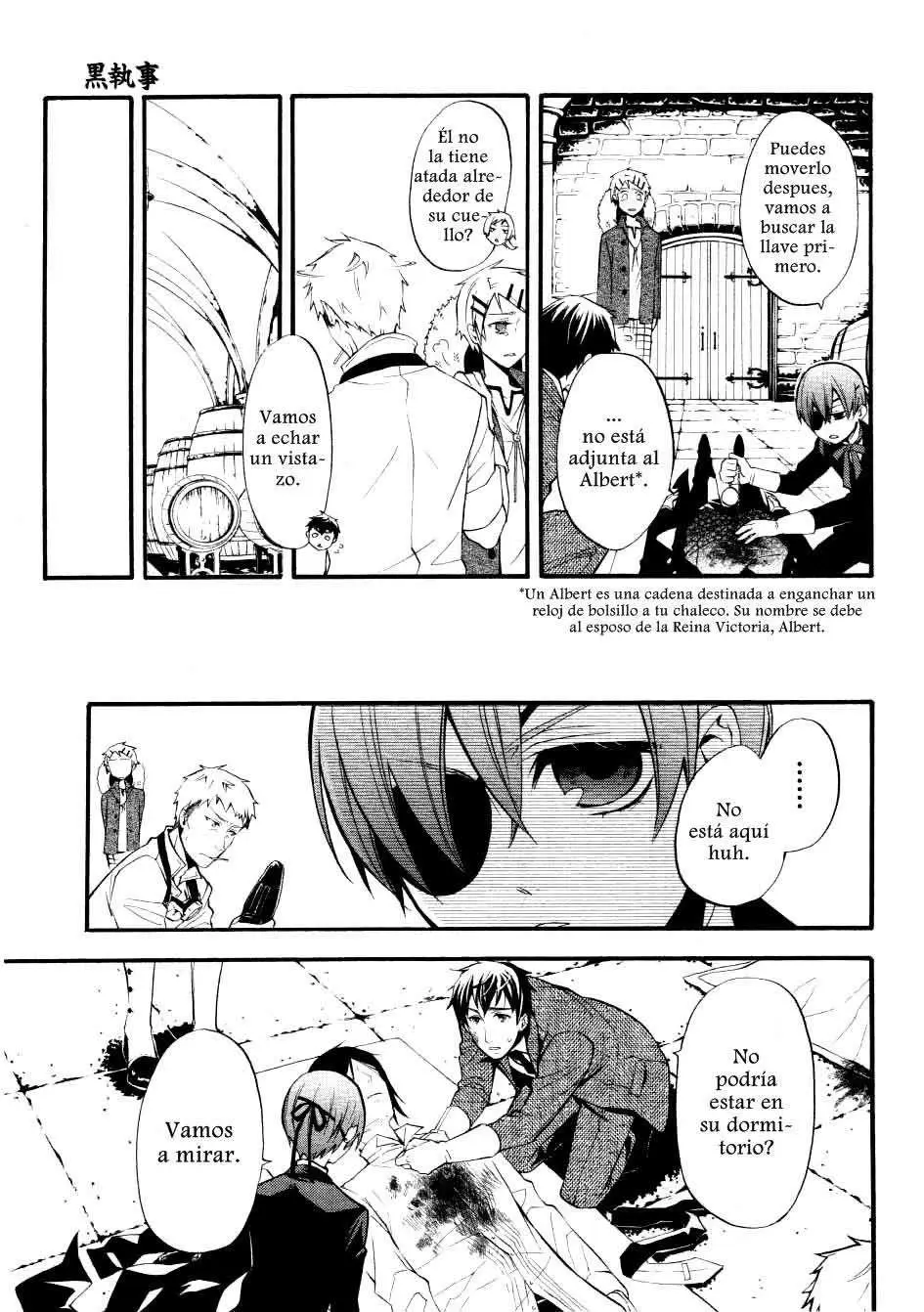 Black Butler capítulo 44, página 11