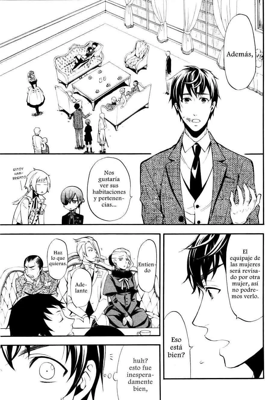 Black Butler capítulo 44, página 19