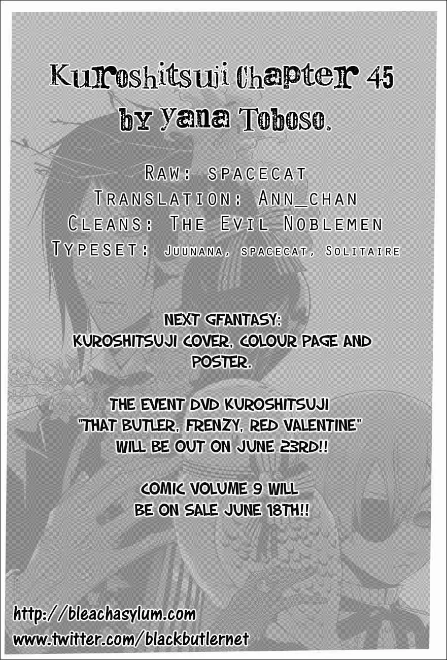 Black Butler capítulo 45, página 2