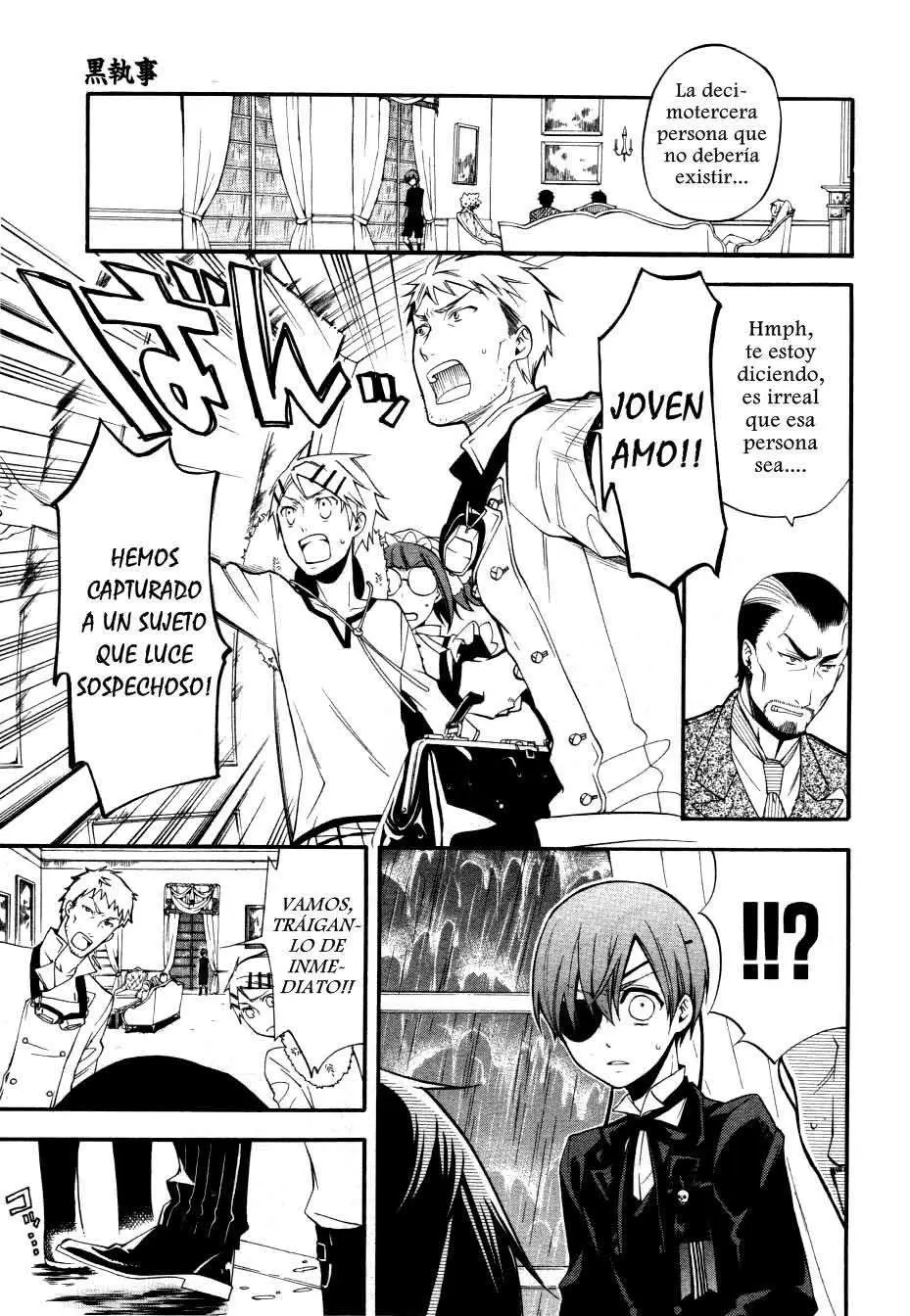 Black Butler capítulo 45, página 5