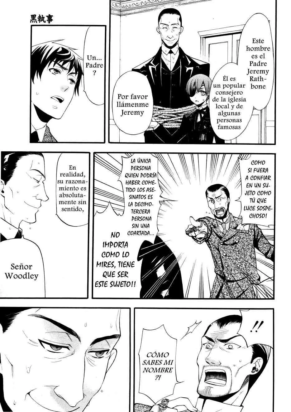 Black Butler capítulo 45, página 9