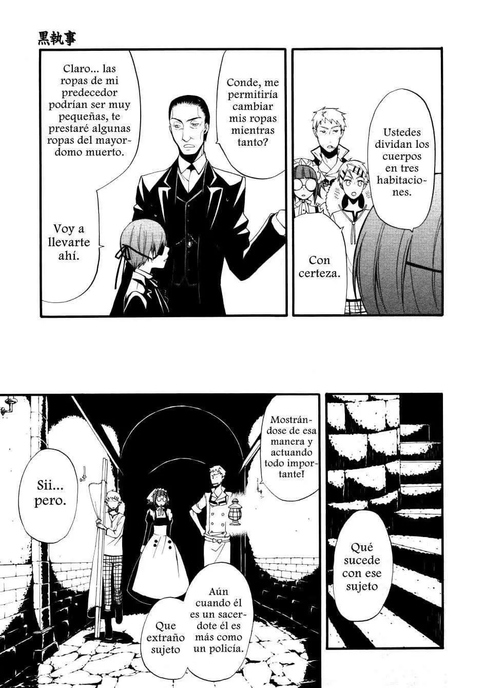 Black Butler capítulo 45, página 19