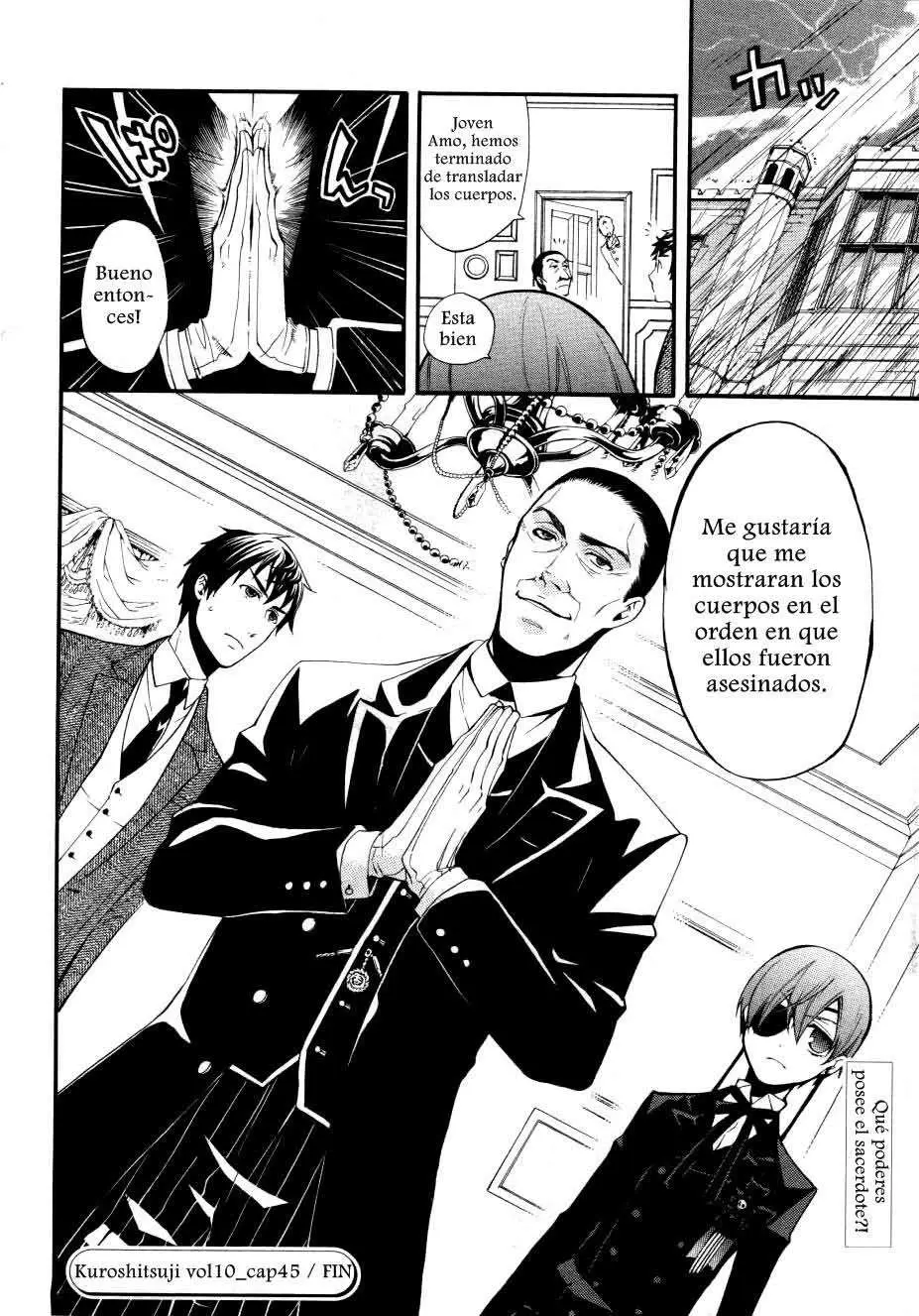 Black Butler capítulo 45, página 22