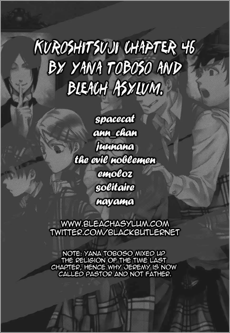 Black Butler capítulo 46, página 2