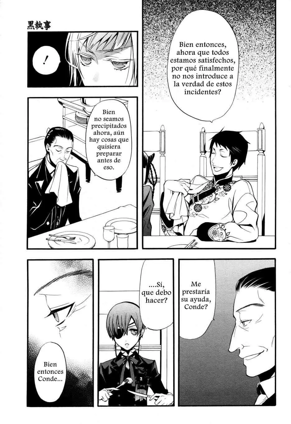 Black Butler capítulo 46, página 29