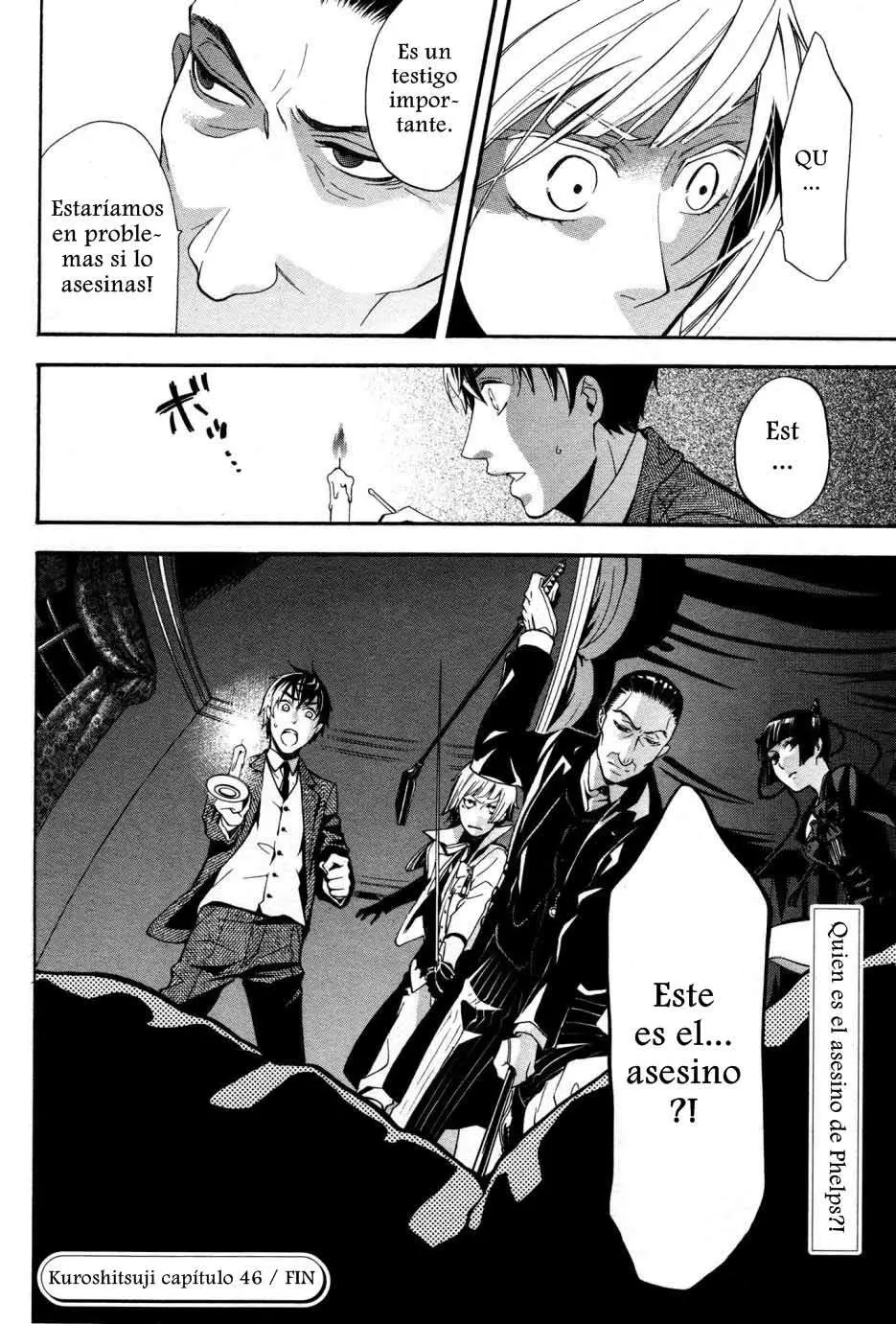 Black Butler capítulo 46, página 36