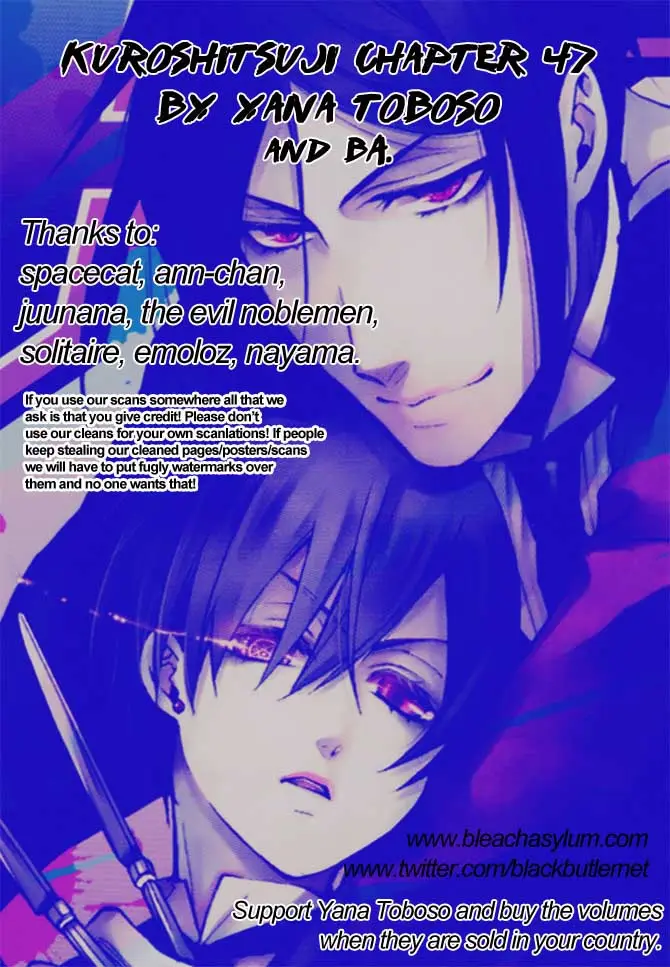 Black Butler capítulo 47, página 2