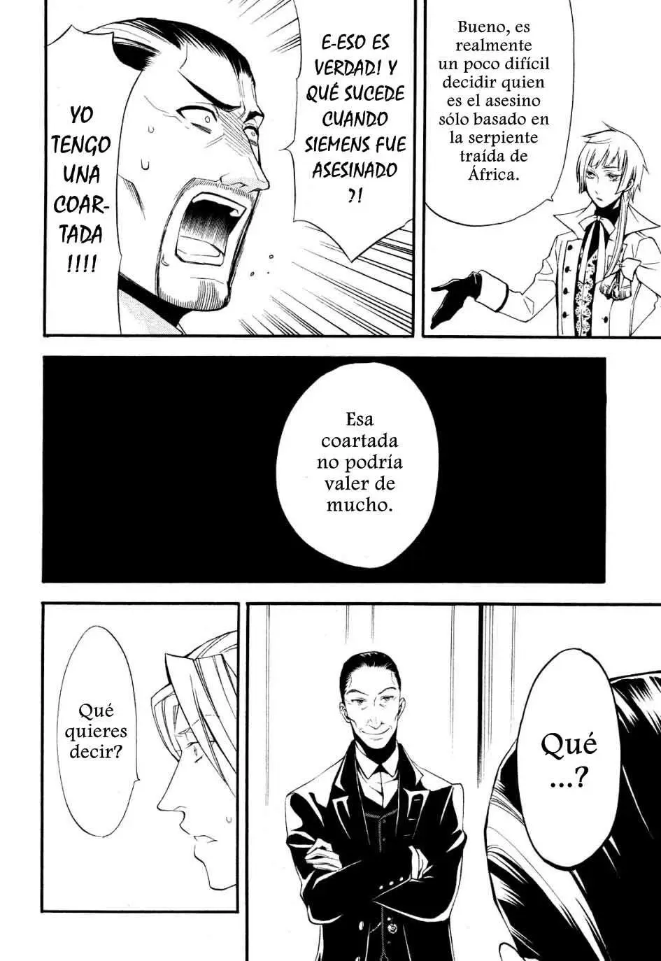 Black Butler capítulo 47, página 14
