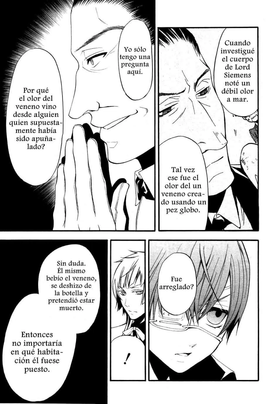 Black Butler capítulo 47, página 17