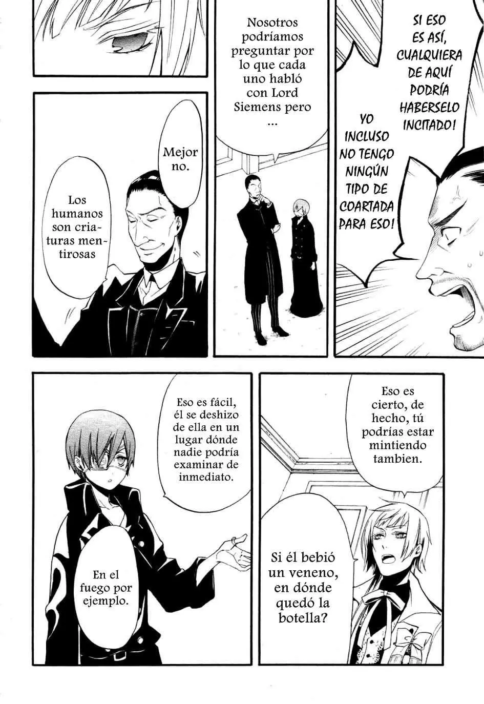 Black Butler capítulo 47, página 20