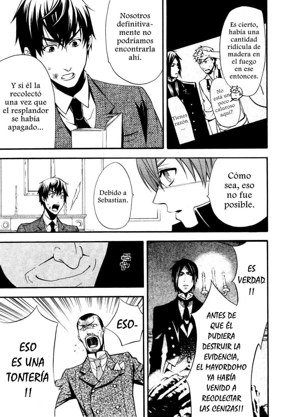 Black Butler capítulo 47, página 21