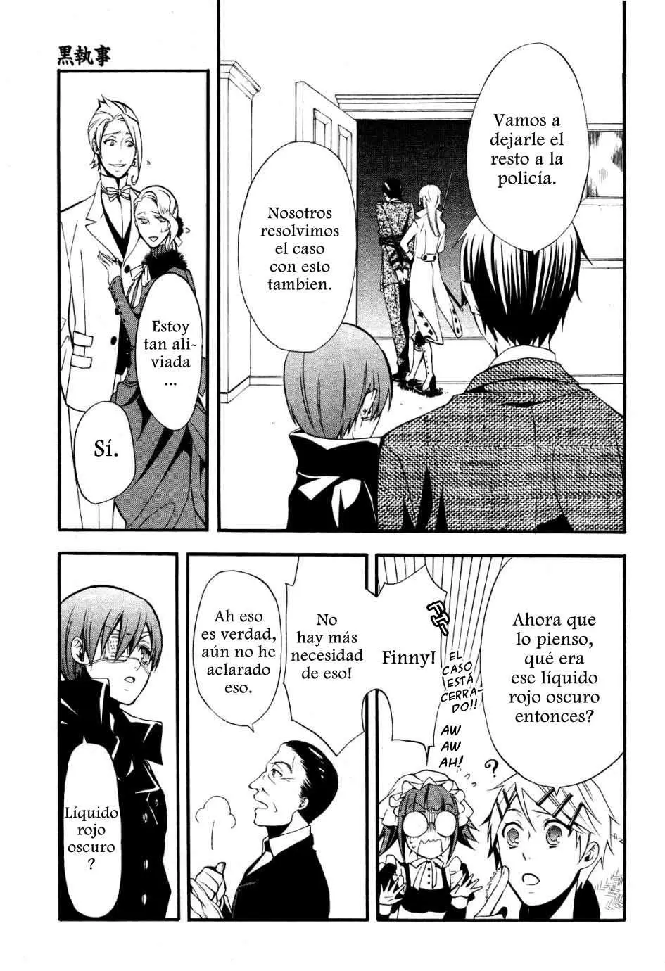 Black Butler capítulo 47, página 29