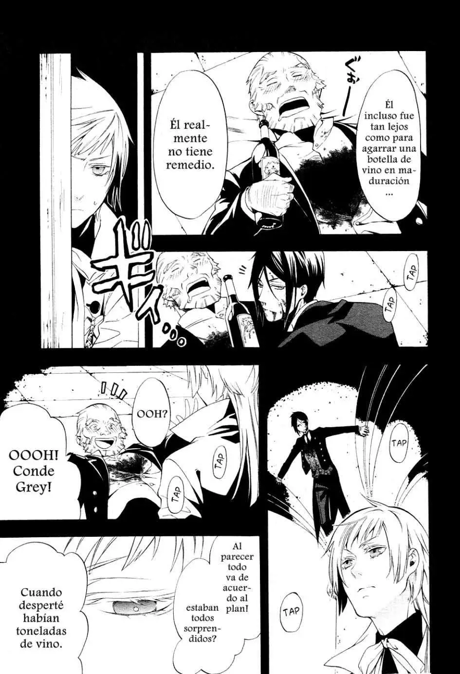 Black Butler capítulo 49, página 8