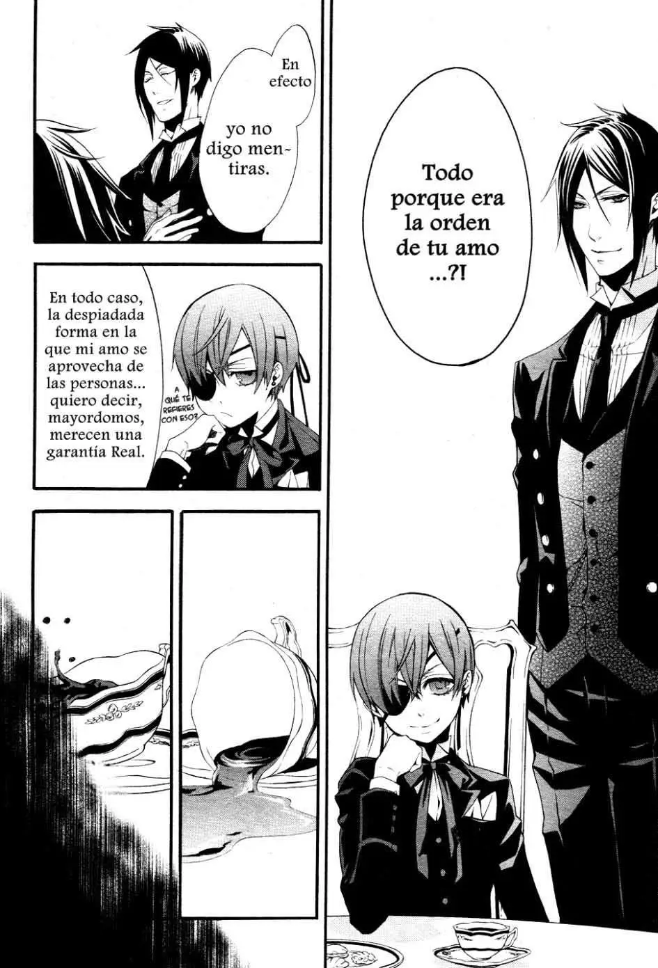 Black Butler capítulo 49, página 11