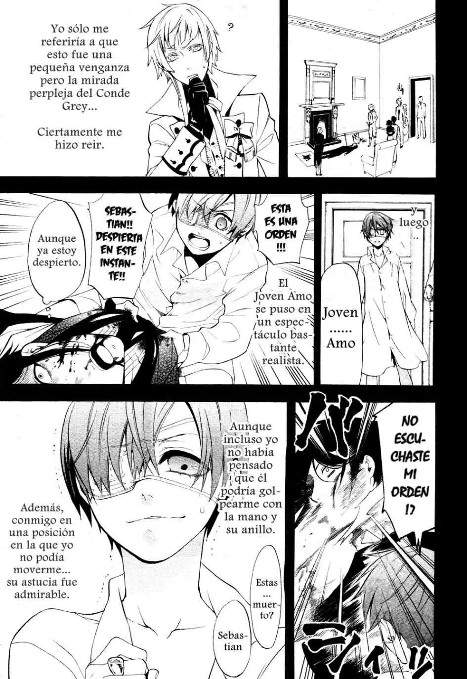 Black Butler capítulo 49, página 16