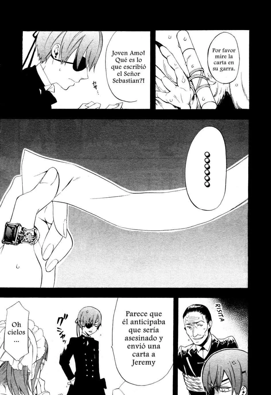 Black Butler capítulo 49, página 25