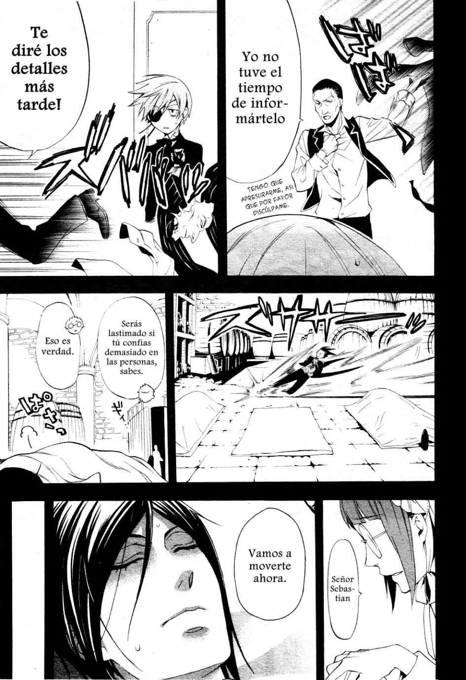 Black Butler capítulo 49, página 28