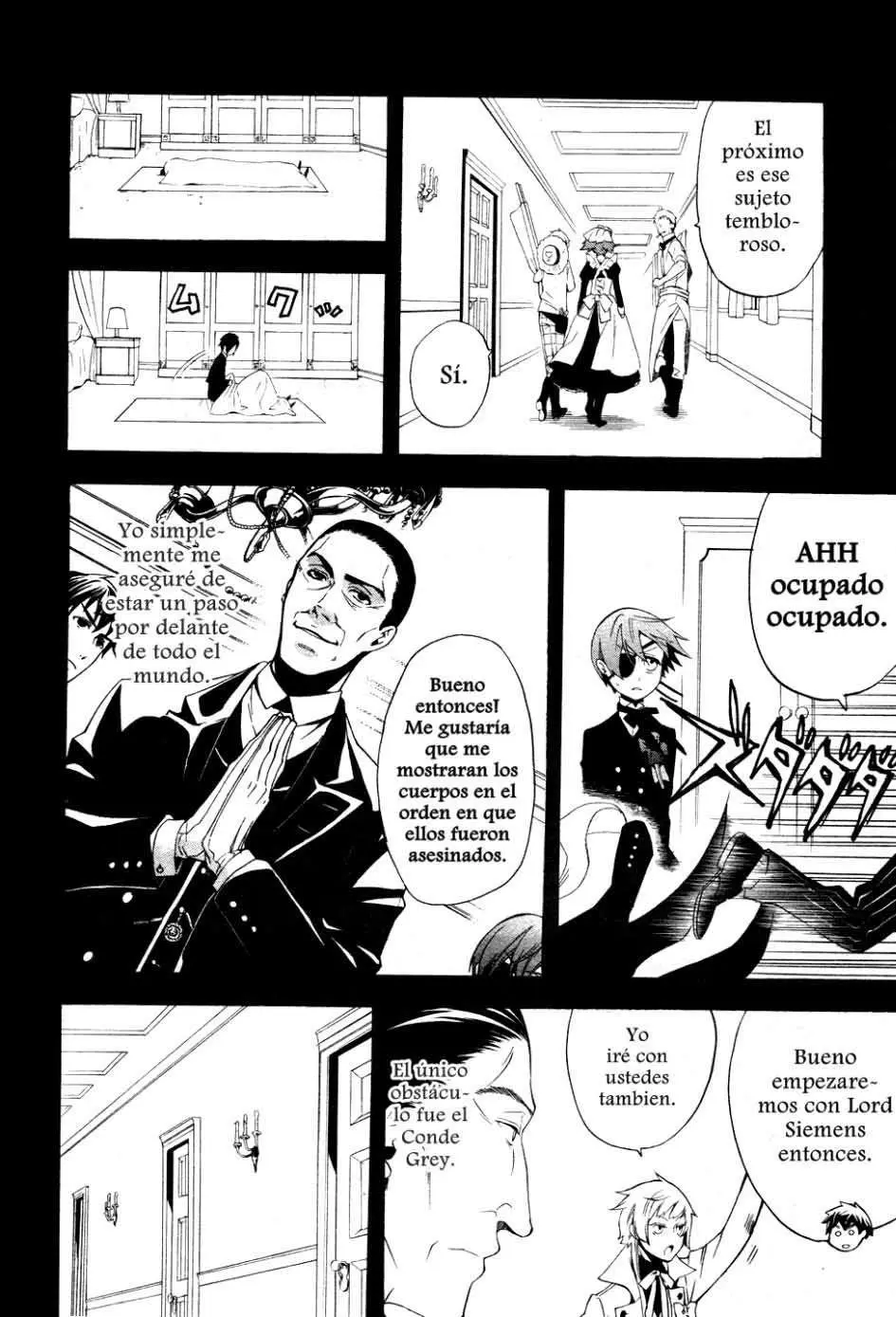 Black Butler capítulo 49, página 29