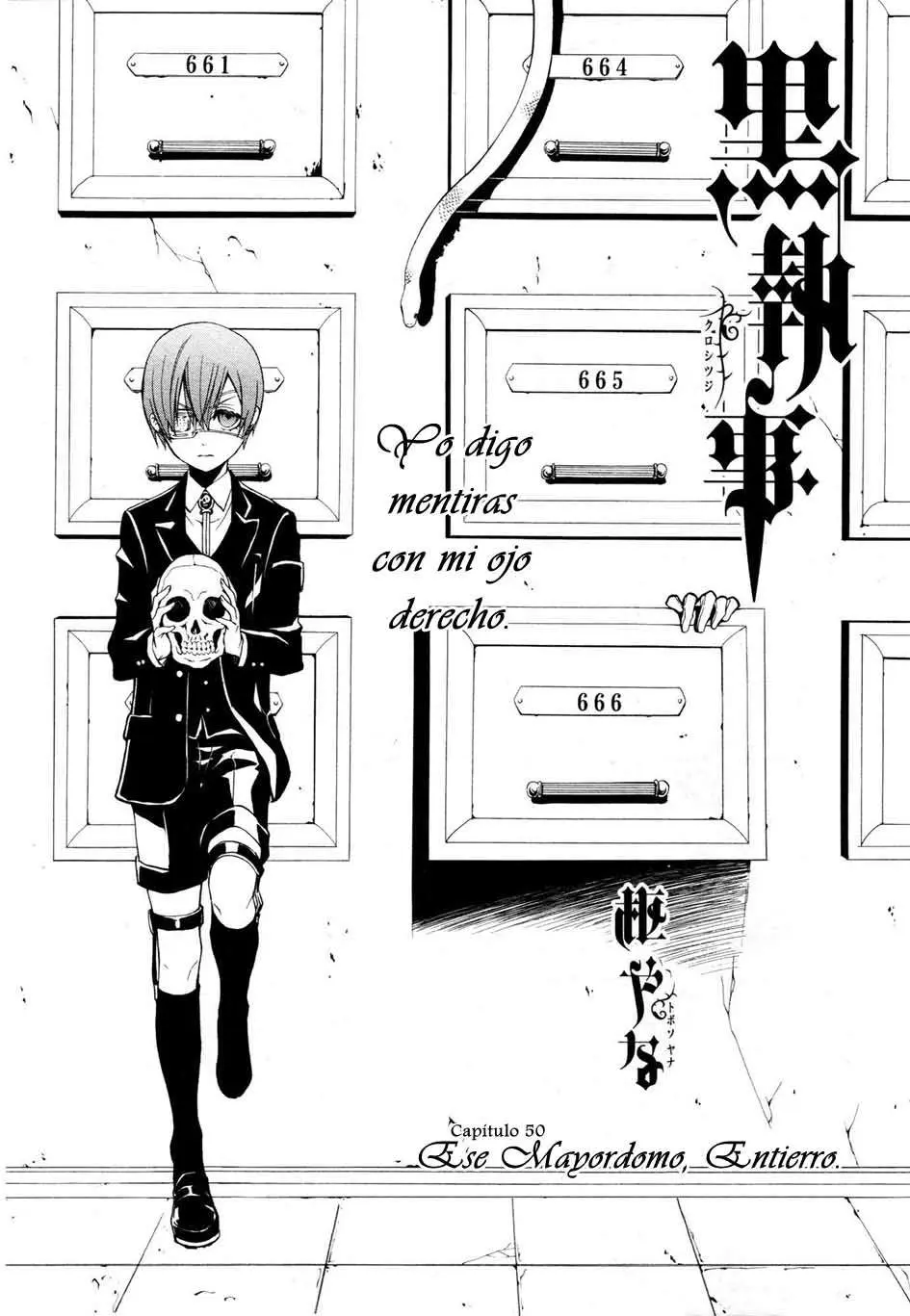 Black Butler capítulo 50, página 4