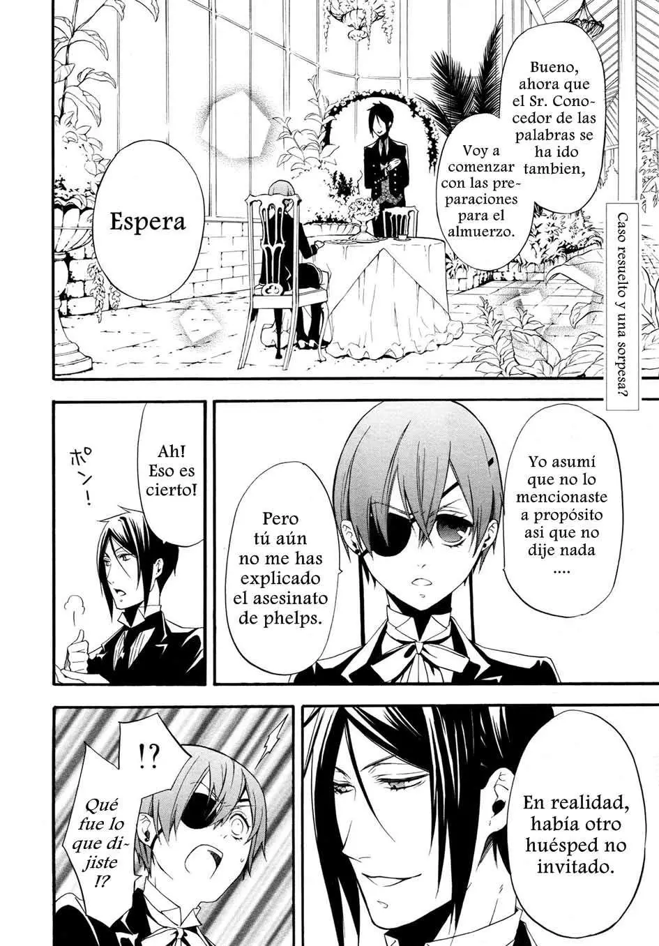 Black Butler capítulo 50, página 5