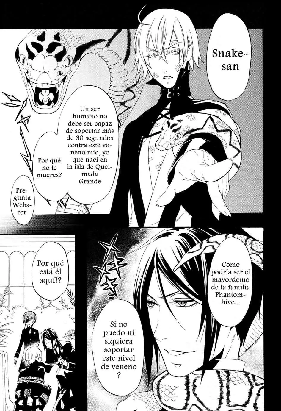 Black Butler capítulo 50, página 14