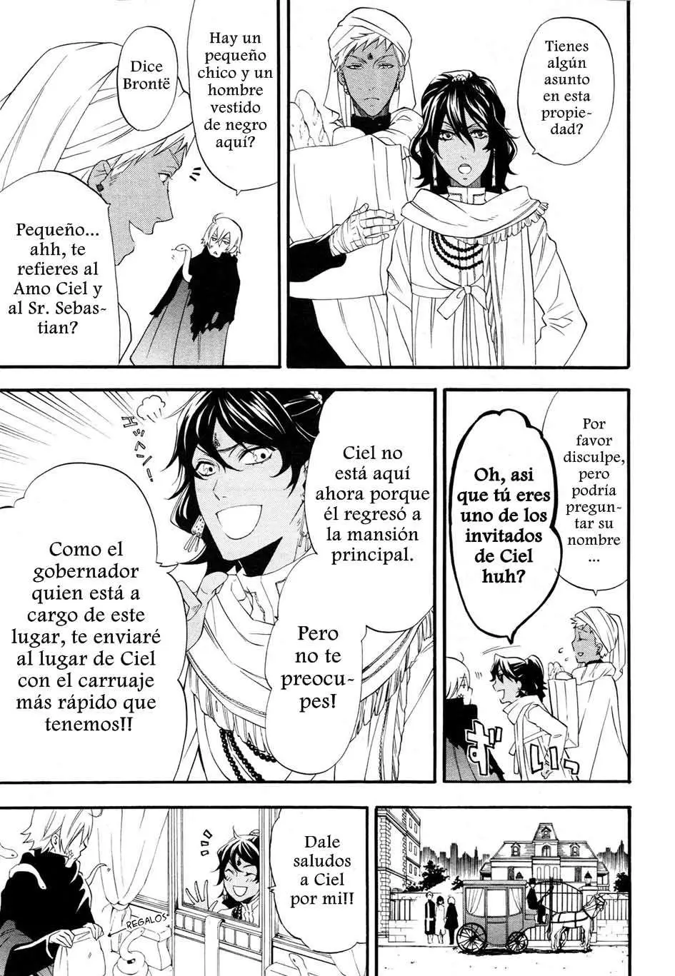 Black Butler capítulo 50, página 16