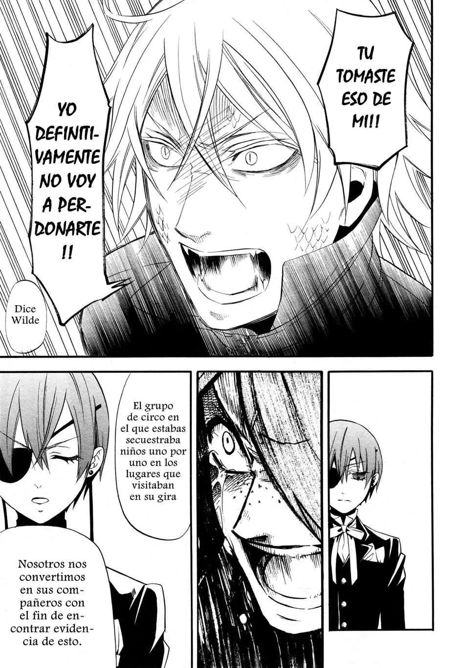 Black Butler capítulo 50, página 20