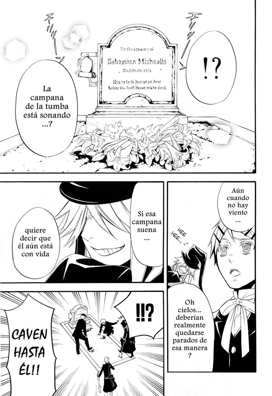 Black Butler capítulo 50, página 31