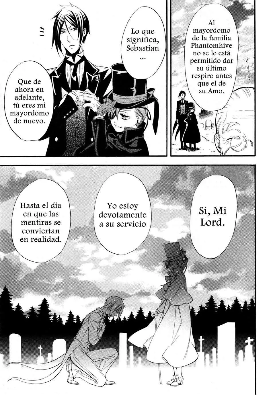 Black Butler capítulo 50, página 35