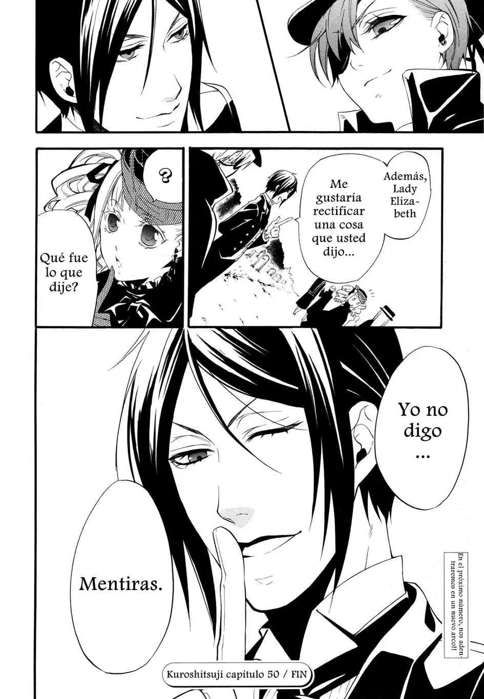 Black Butler capítulo 50, página 36